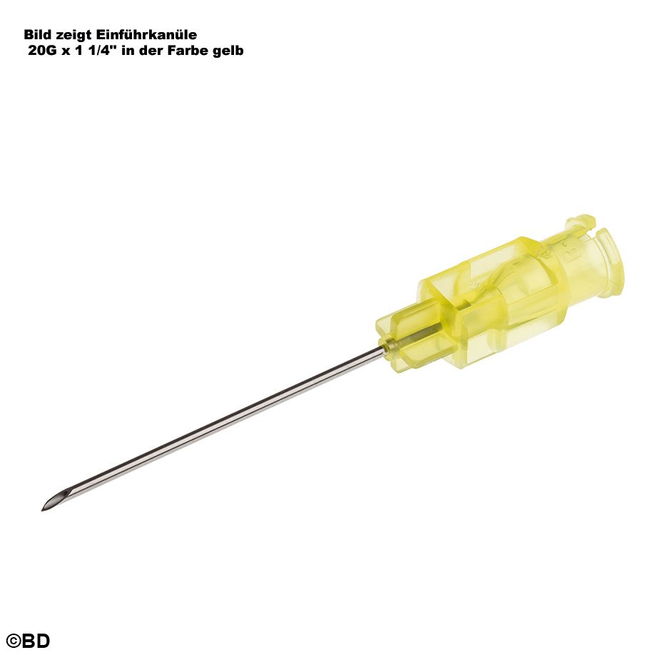 Einführkanüle 22 G x 1 1/4'',