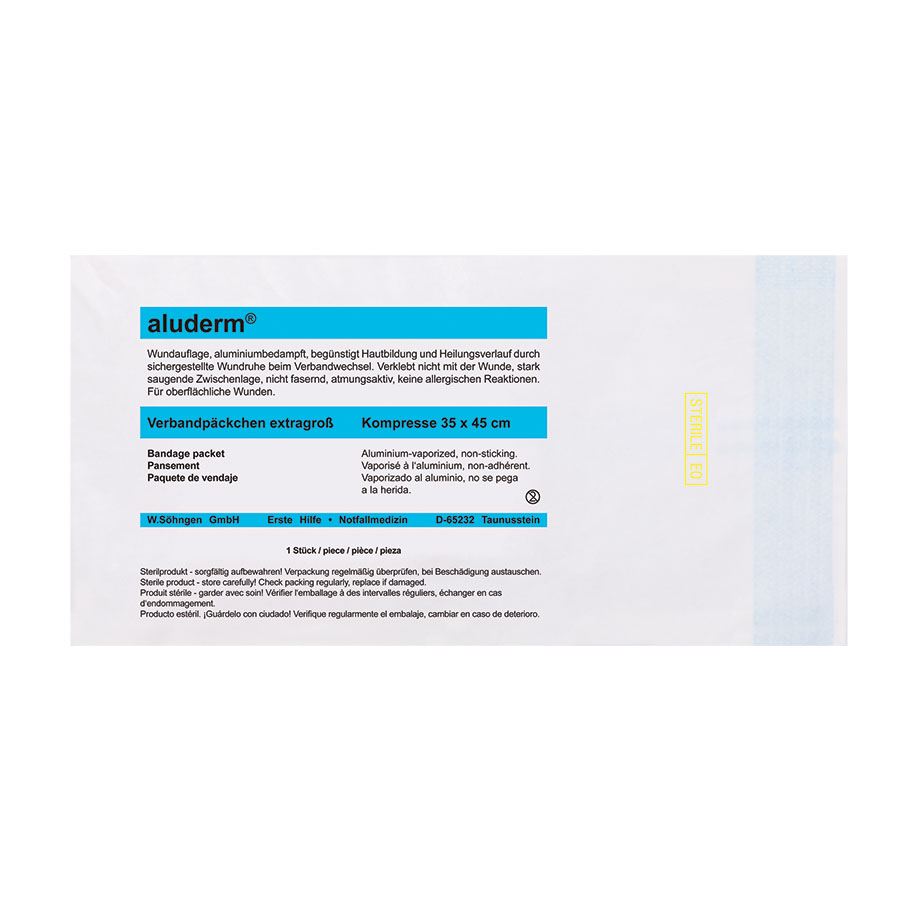aluderm Bandage Packet extra large sterile