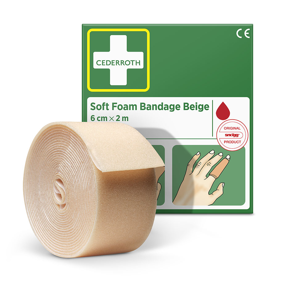 Cederroth Soft Foam Bandage Beige