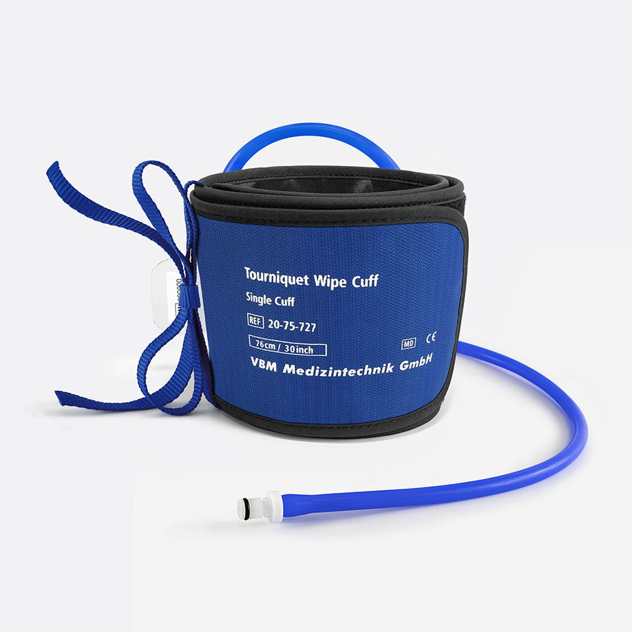 Tourniquet Wipe Cuff / Einfachmanschette wiederverwendbar, 76x12cm, konische Form