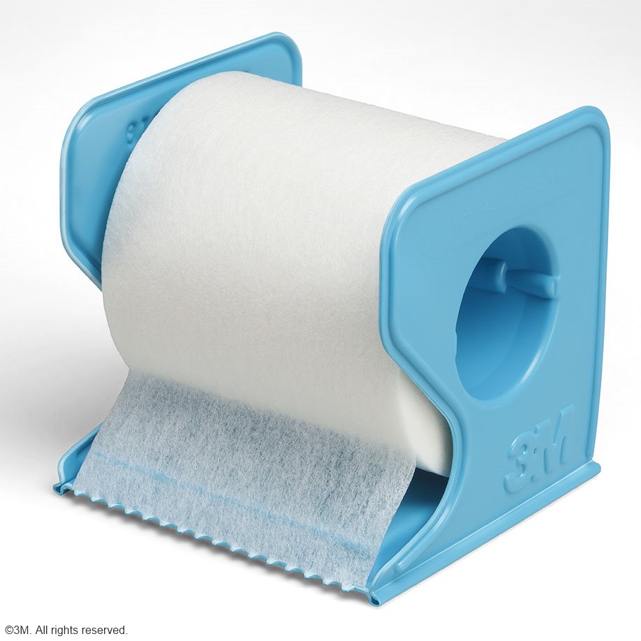 3M Micropore Vliespflaster weiß, 5 cm x 9,1 m (6 Stck.)