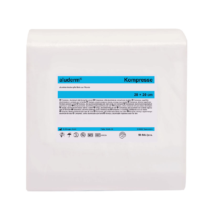 aluderm compresses sterile 