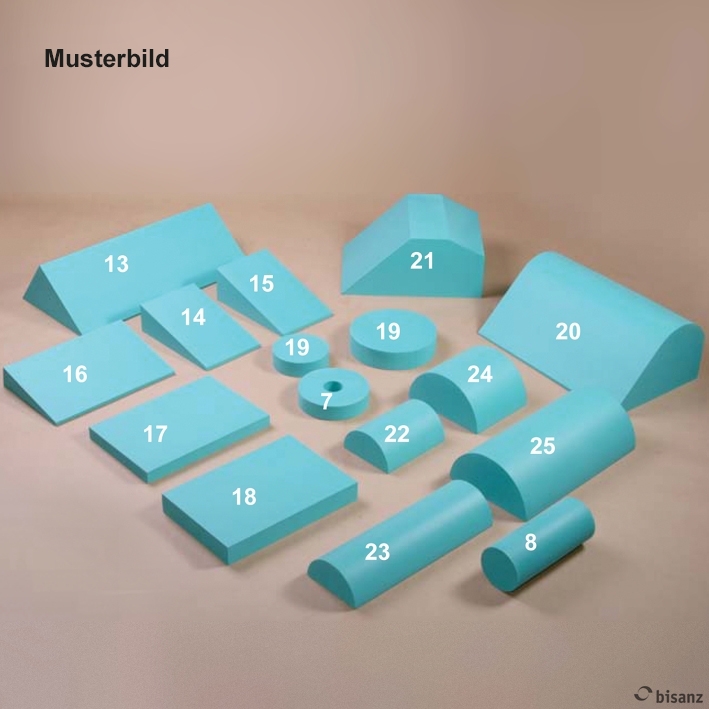 Röntgenfixierkeil Nr. 15, blau,