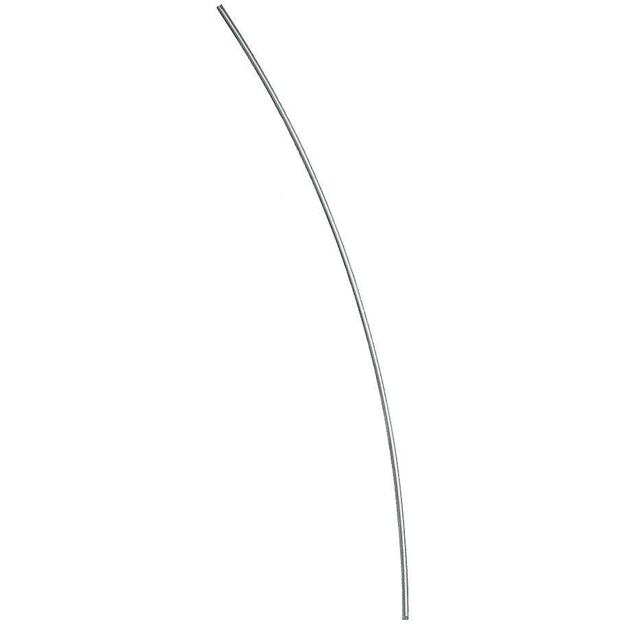 Tunnellierschaft, allein, gebogen, 55,5 cm