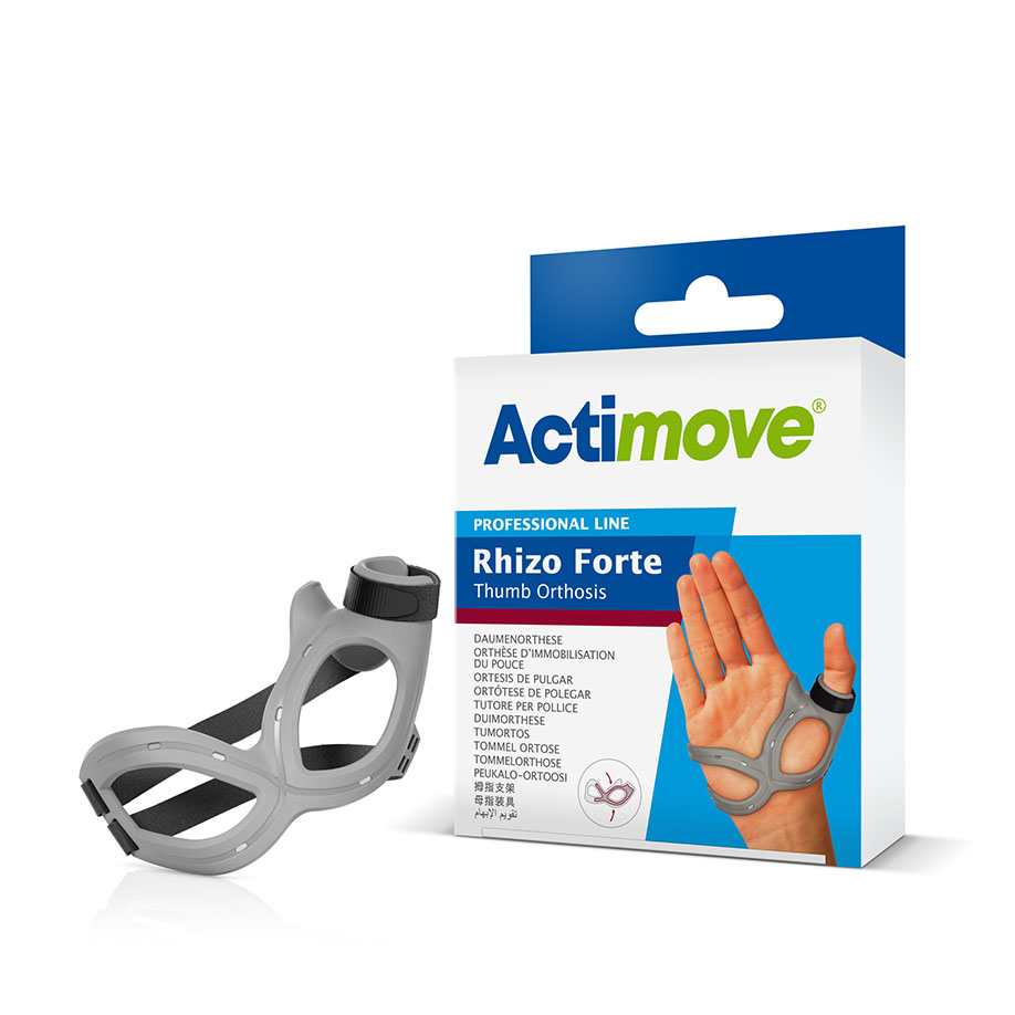Actimove Rhizo Forte Daumenorthese Gr. S rechts, grau