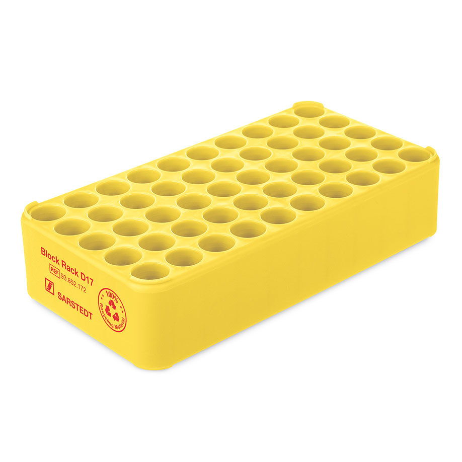 S-Monovette-Rack D 17, gelb,