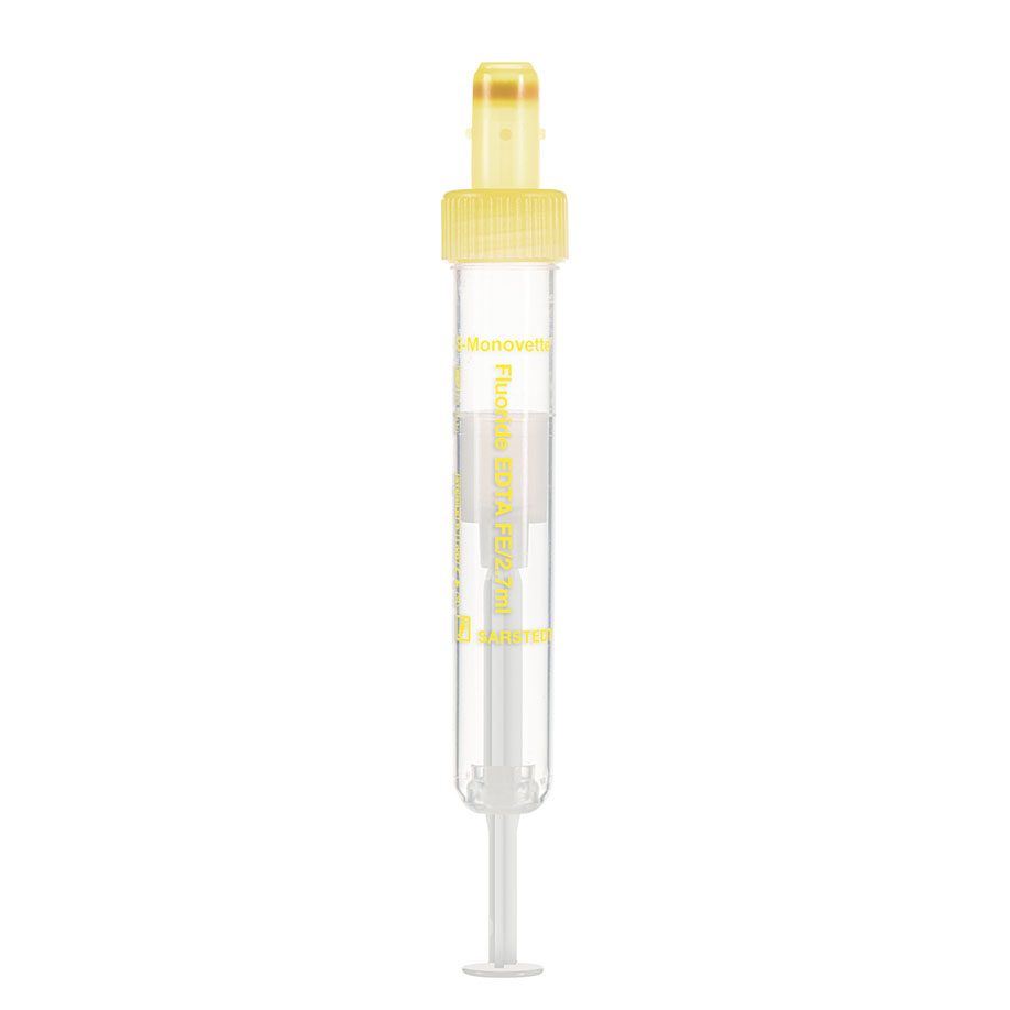 S-Monovetten 2,7 ml, 75 x 13 mm, Fluorid EDTA/FE, steril (50 Stck.)