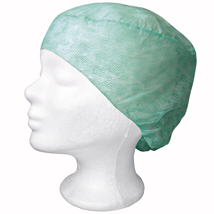 Barrier Surgine Caps, Top green (100 pcs.)