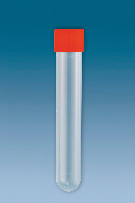 PP-Röhrchen 13 ml, 101 x 16,5 mm,