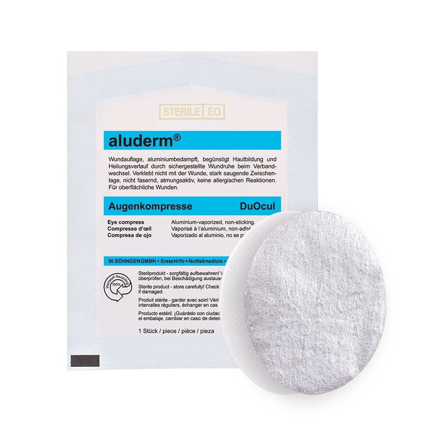 aluderm Eye compress DuOcul sterile