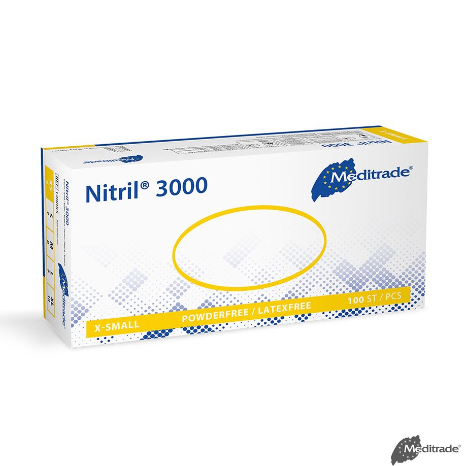 Nitril 3000 U.-Handschuhe, PF,
