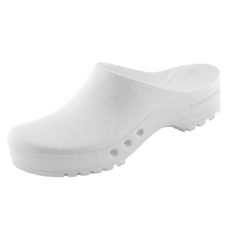 antistatic ChiroClogs Professional without heelstrape white, sz 40