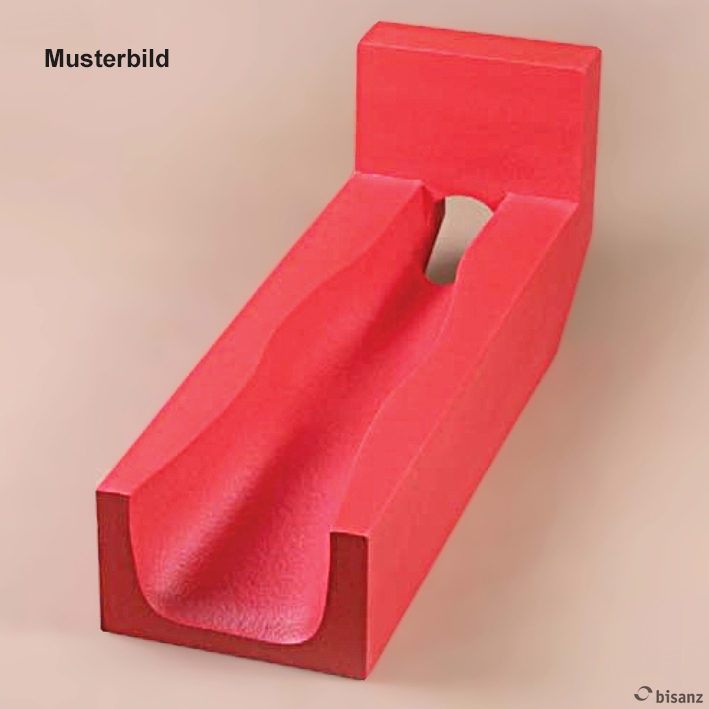 Beinlagerungsschiene m. PUD-Beschichtung