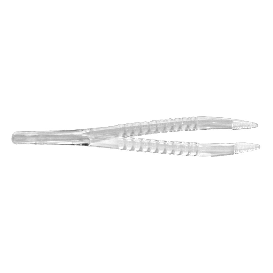 ratiomed disposable forceps, sterile glass-clear, 12 cm (50 pcs.)