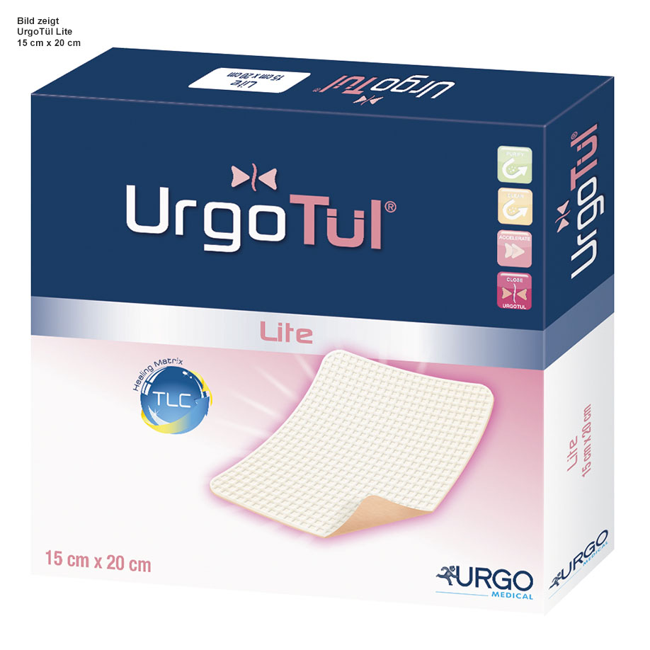 UrgoTül Lite Schaumstoffverband,