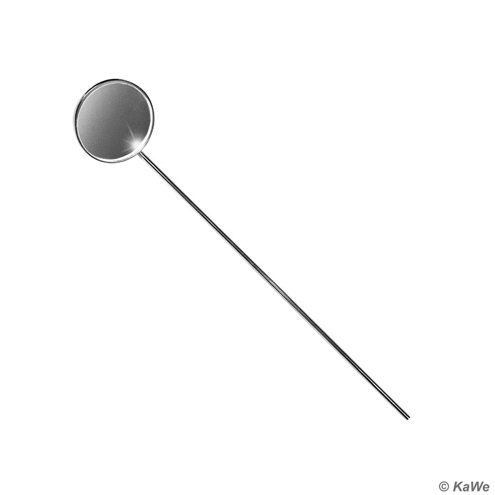 Kehlkopfspiegel Gr. 9, Ø 28 mm