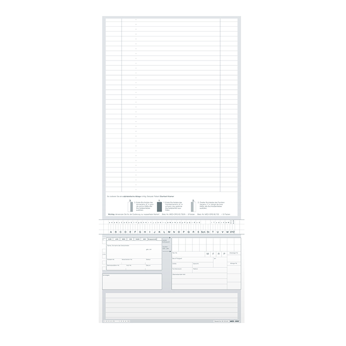 Karteitaschen ALPHAnorm DIN A5 quer Typ