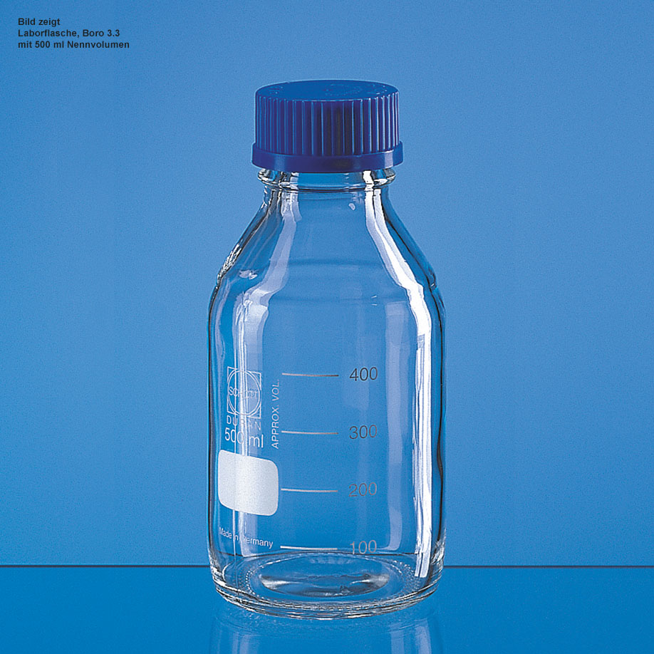 Laborflasche, Boro 3.3, 250 ml,