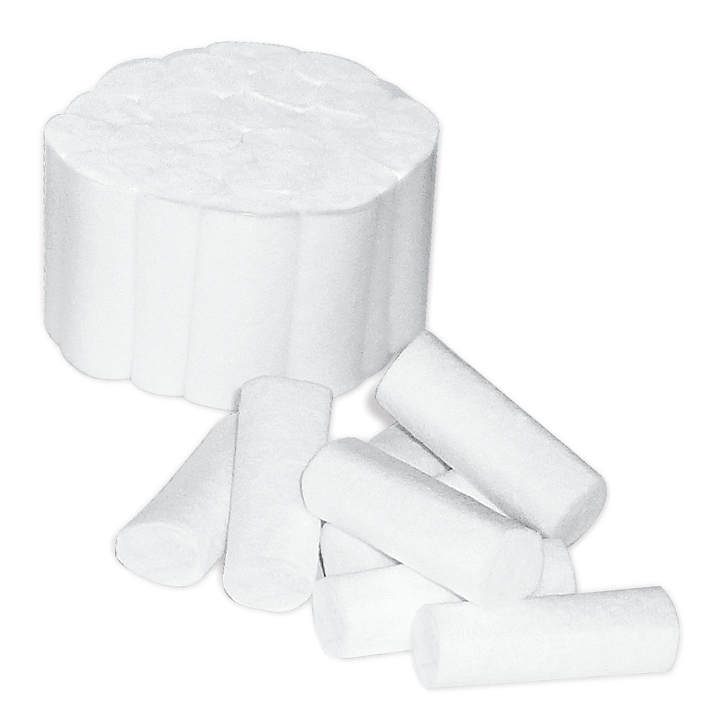 Zahnwatterollen Gr. 4, Ø 14 mm (300 g)