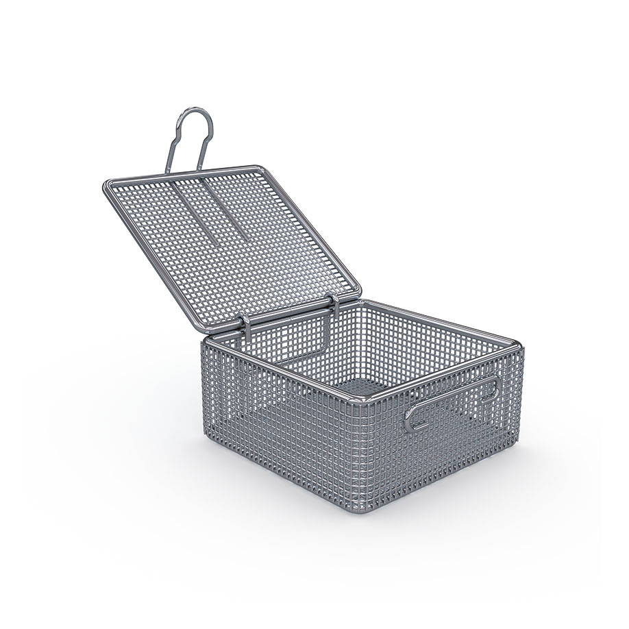 Siebkorb für Kleinteile 80 x 80 x 42 mm,