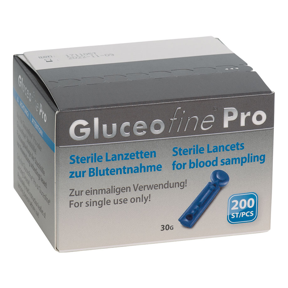 Gluceofine Pro Blutentnahme-Lanzetten