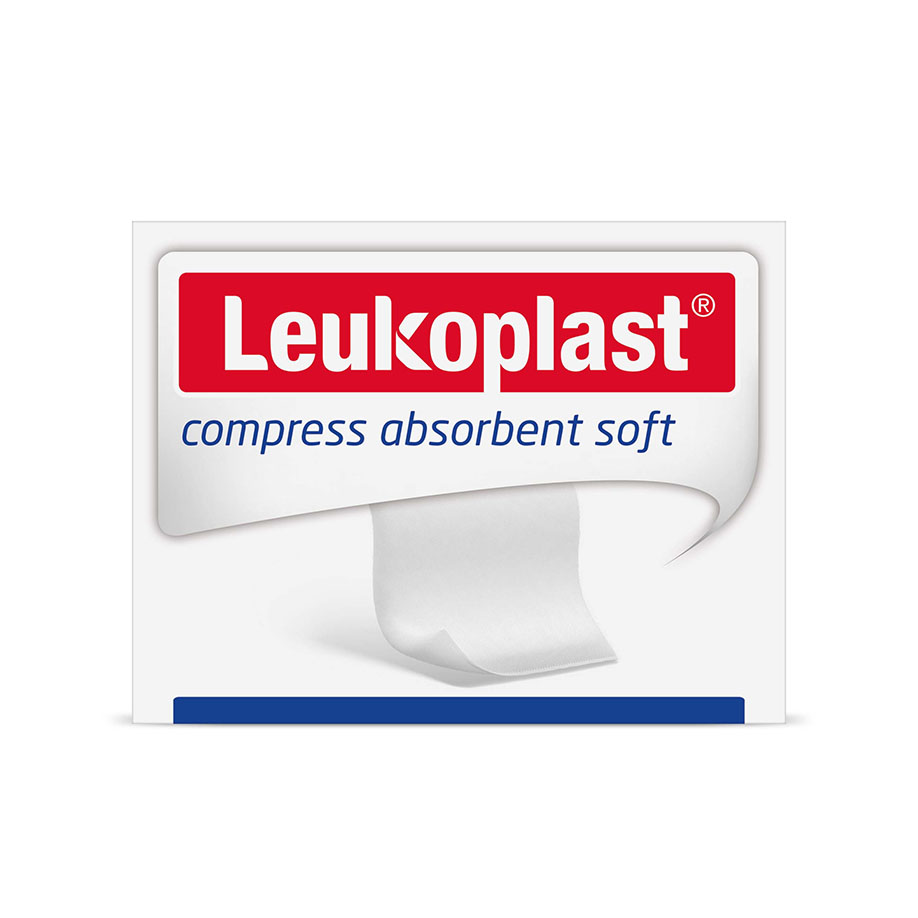 Leukoplast Compress Absorbent Soft,