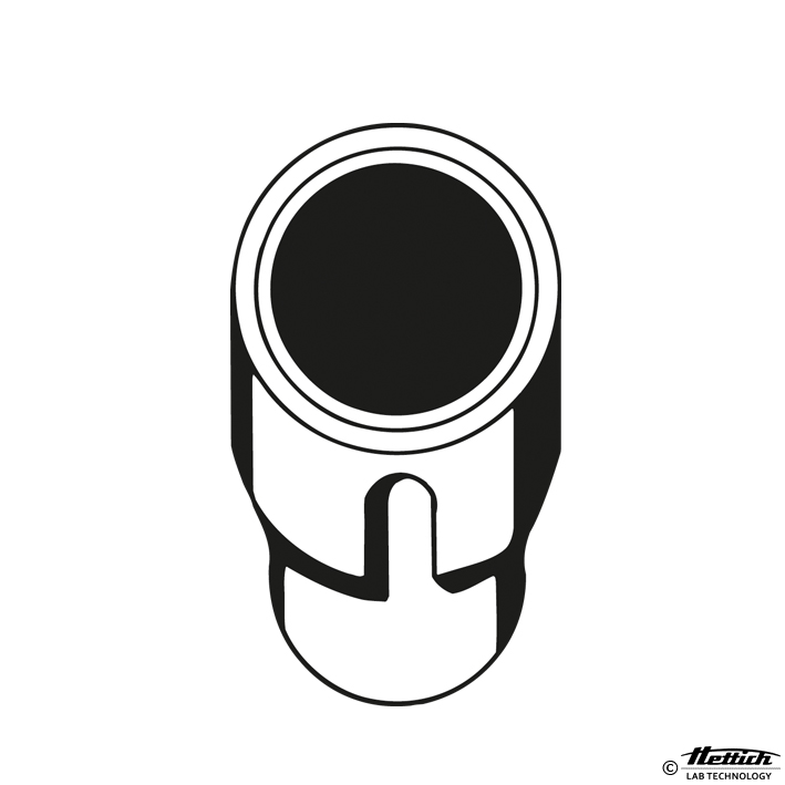 Leichtmetall-Nutgehänge rund