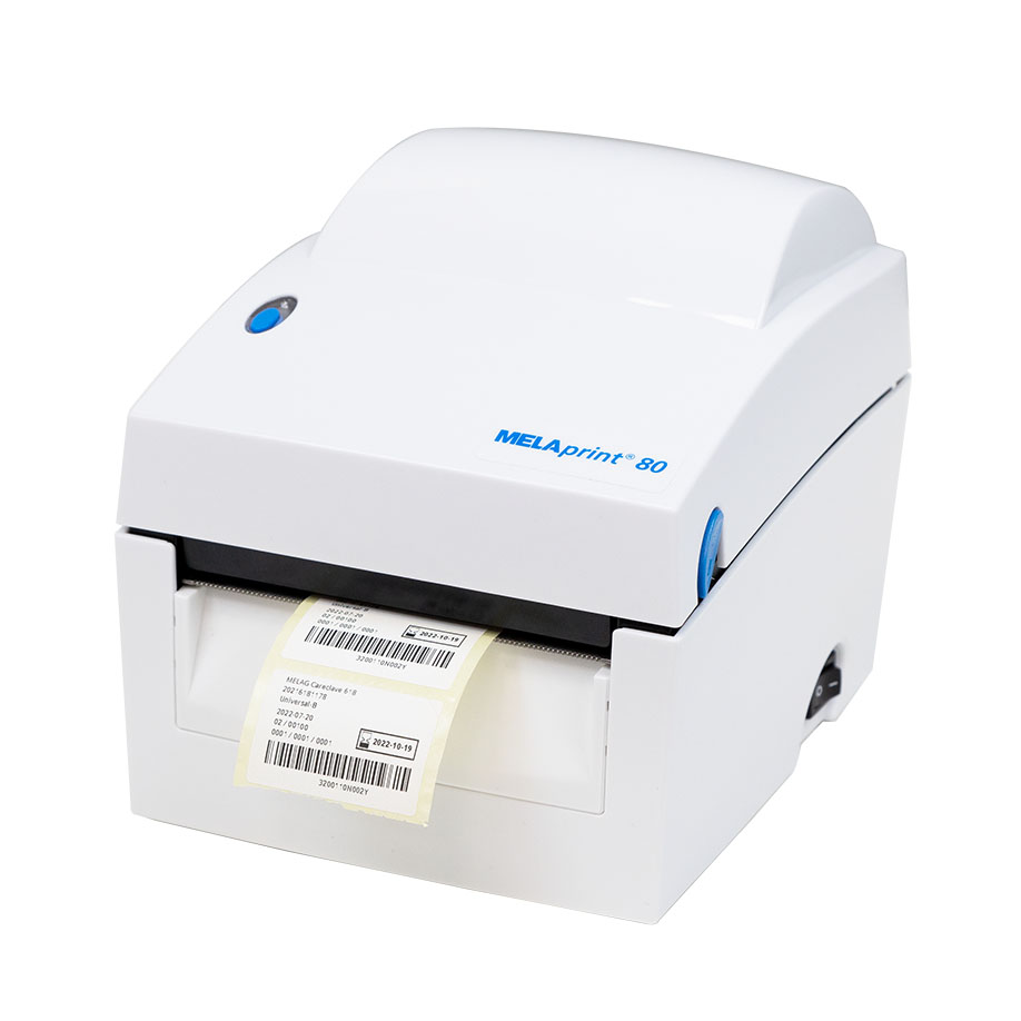 MELAprint 80 Protokoll- und Barcode-