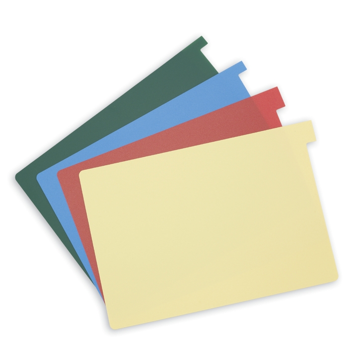 Signalkarten DIN A5, sort. in 4 Farben