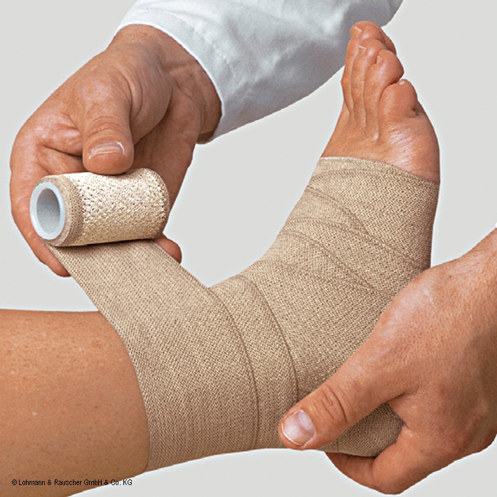 Porelast Pflasterbinde hautfarben,