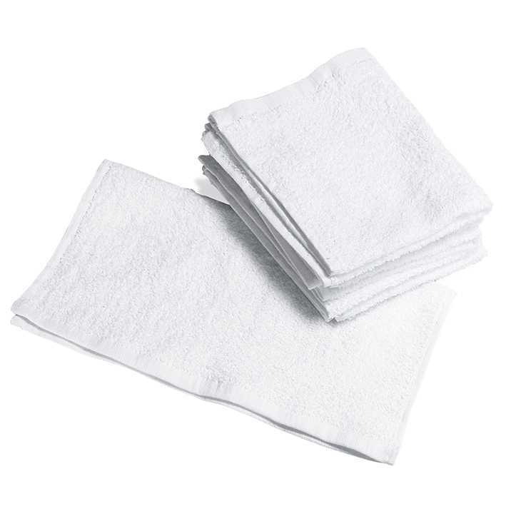 Seiflappen Frottee weiß, 30 x 30 cm