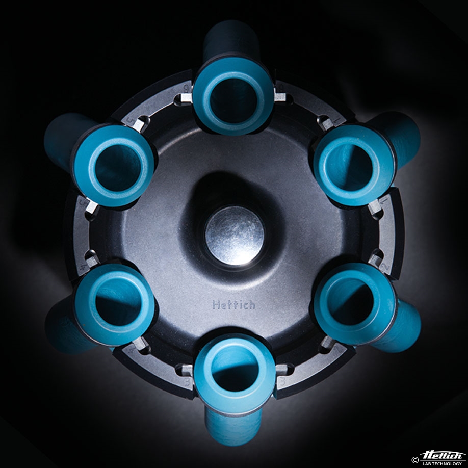 Ausschwingrotor mit Stehfuß 6-fach,