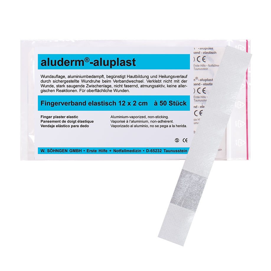 aluderm-aluplast Finger Plaster elastic approx. 12 x 2 cm (50 pcs.)