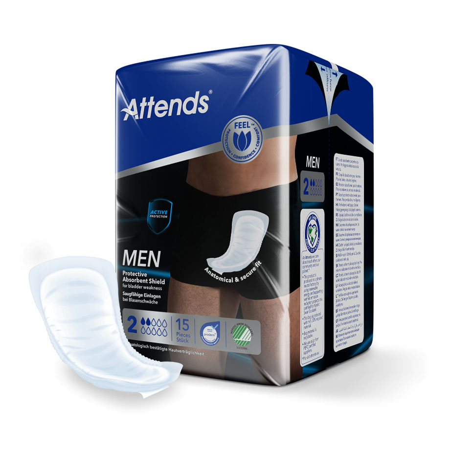 Attends Men 2 Protective Absorbent