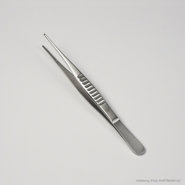 Peha-instrument DeBakey forceps straight 15.5 cm, singe use (40 pcs.)