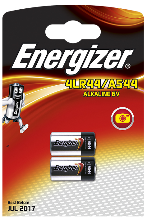 Energizer specialty battery A544, type 4LR44 6 V (2 pcs.)