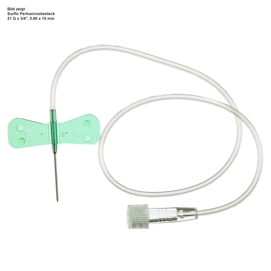 Surflo Perfusionsbesteck 21 G x 3/4'',