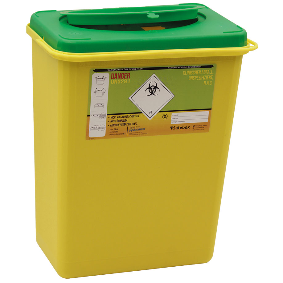 Kanülenabwurfbehälter ratiomed