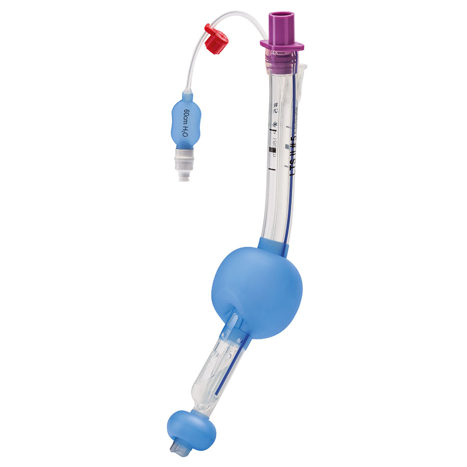 Larynx-Tubus LTS II Einzel-Set Gr. 5 violett für Erwachsene > 180 cm,