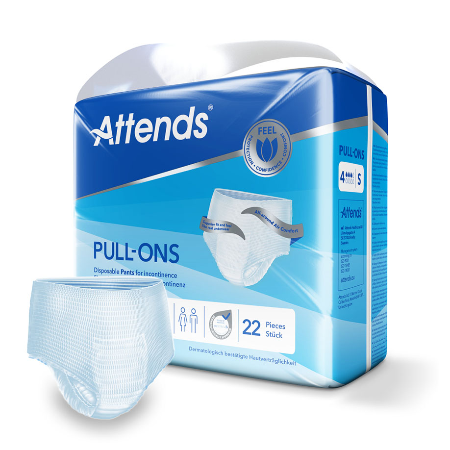 Attends Pull-Ons 4 S,
