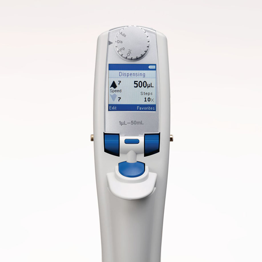 Multipette E3 inkl. Ladeadapter und