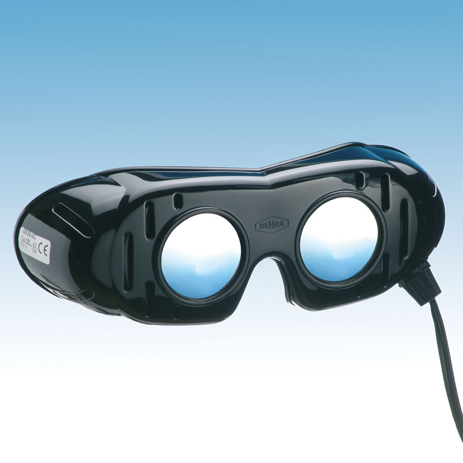 Nystagmusbrille nach Frenzel