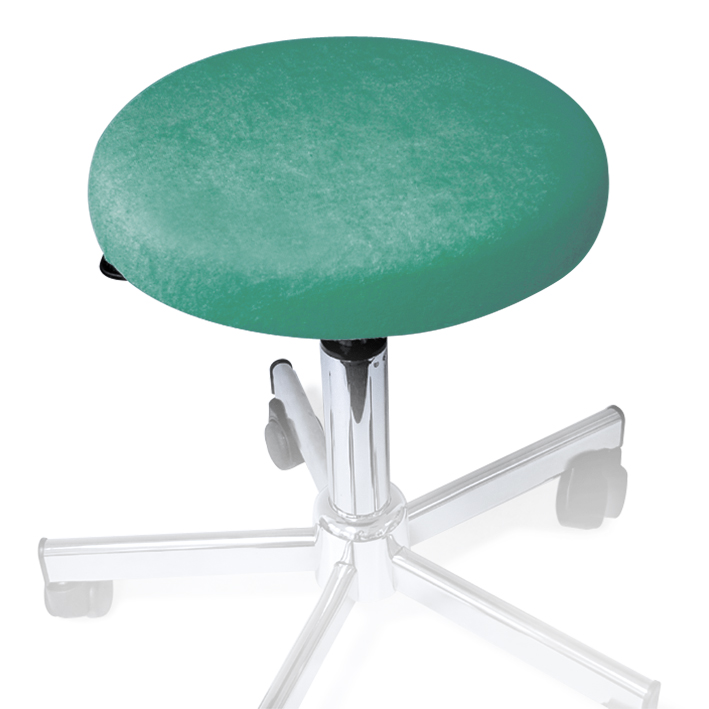 Hockerbezug Frottee jade