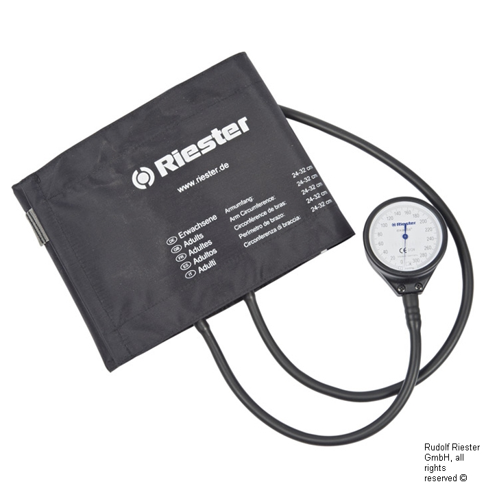 exacta Blutdruckmessgerät schwarz