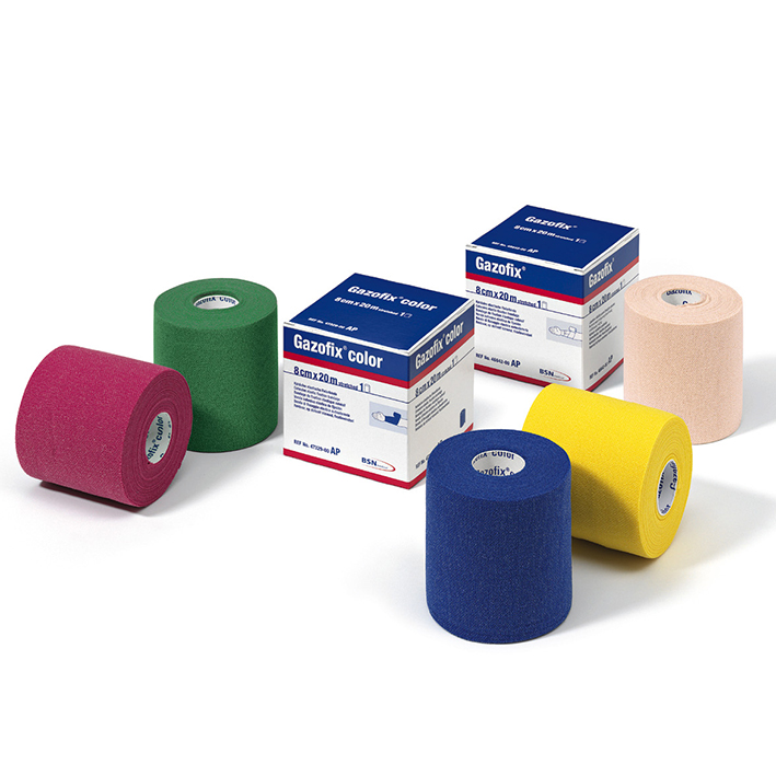 Gazofix color Fixierbinde latexfrei,