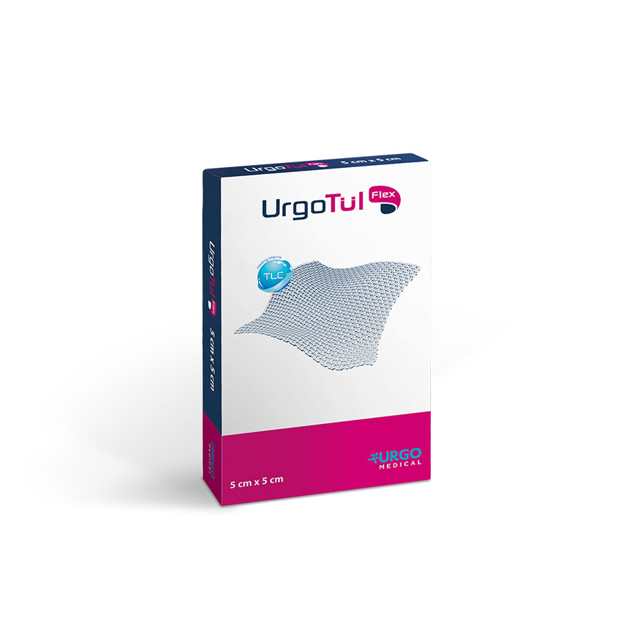 UrgoTül Flex 5 x 5 cm (10 Stck.)
