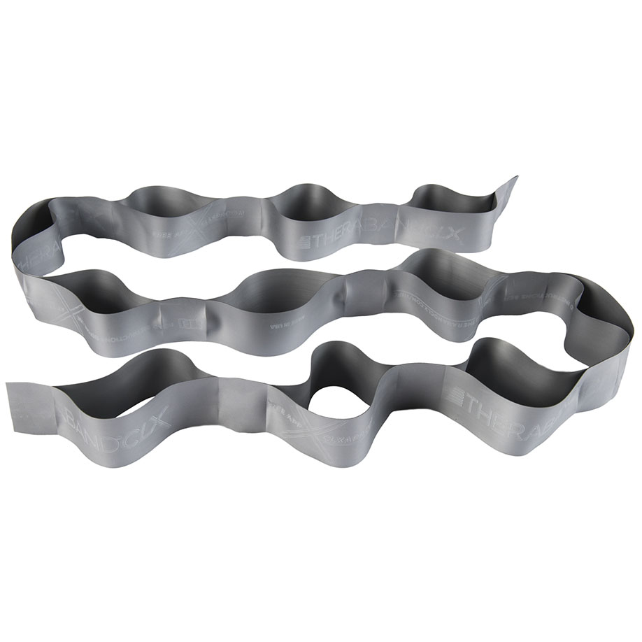 TheraBand CLX Band 2 m super stark - silber