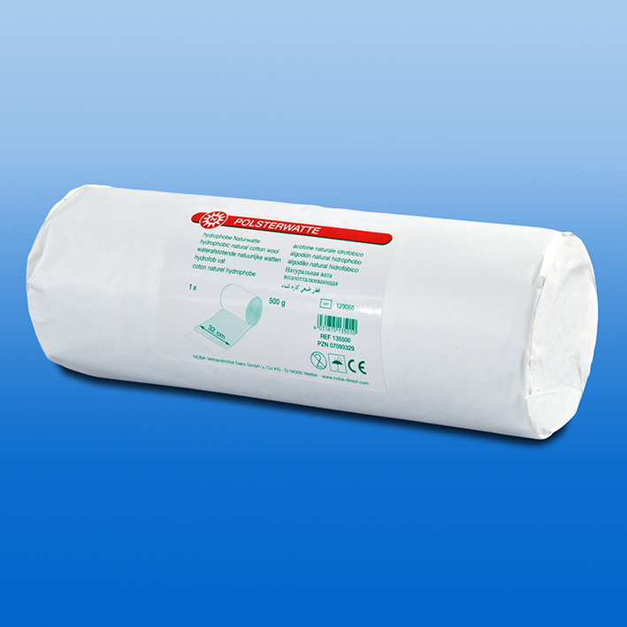 Polsterwatte gerollt 32 cm, 500 g
