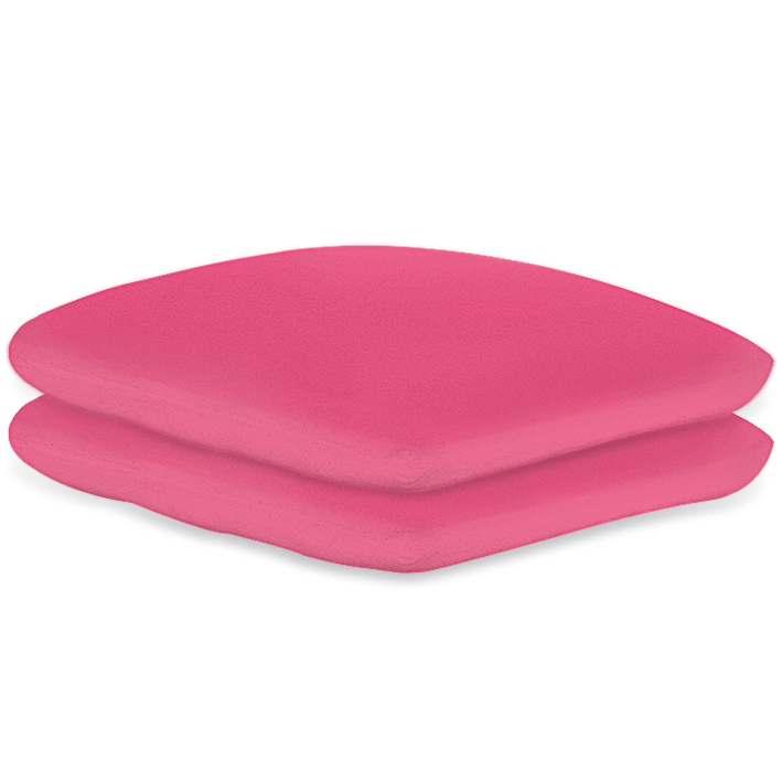 Kissenbezüge Frottee pink, 40 x 40 cm,