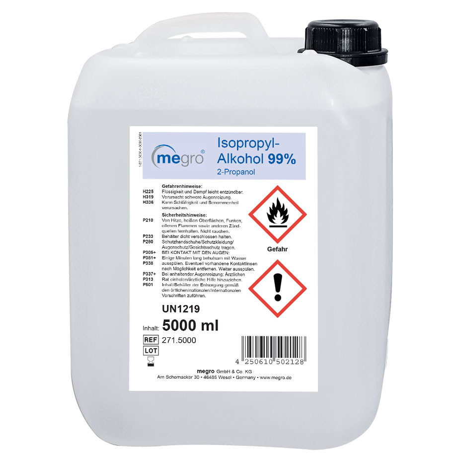 Isopropyl-Alkohol 99 % 5 Ltr.